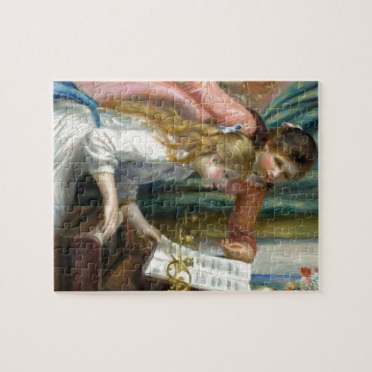 Meisjes aan de Piano Legpuzzel (Horizontaal)