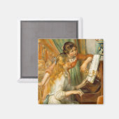 Meisjes aan de Piano Magneet (Voorkant / Achterkant)