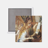Meisjes aan de Piano Magneet (Voorkant / Achterkant)