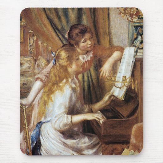 Meisjes aan de Piano Muismat (Voorkant)