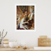 Meisjes aan de Piano Poster (Keuken)