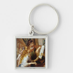 Meisjes aan de Piano Sleutelhanger