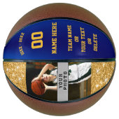 Meisjes Aangepast gedrukte Basketballen Uw Foto, T (Voorkant)