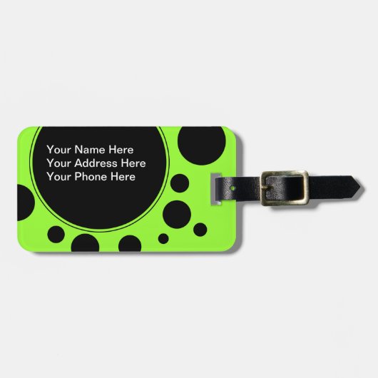 Meisjes aangepaste bagage-Labels Bagagelabel (Voorkant horizontaal)