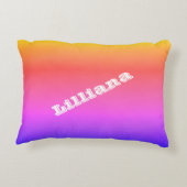 Meisjes Aangepaste gymnastiek Vaardigheden Krosswo Accent Kussen (Achterkant)