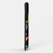 Meisjes Abstracte Floral Monogram iPhone5 Case-Mate iPhone Case (Achterkant/rechts)