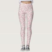 Meisjes Abstracte roze Leggings voor vrouwen (Voorkant)