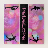 Meisjes Afbeelding Gepersonaliseerd Jigzaag Puzzle Legpuzzel (Horizontaal)