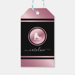 Meisjes Afbeelding Roos Gold Ice Schaatsen Kind Na Cadeaulabel