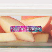 Meisjes Agate Marmeren School Naam Kinderopvang Labels (Aangebracht)