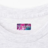 Meisjes Agate Marmeren School Naam Kinderopvang Labels (Aangebracht)