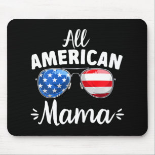 Meisjes All American Mama 4 juli Muismat