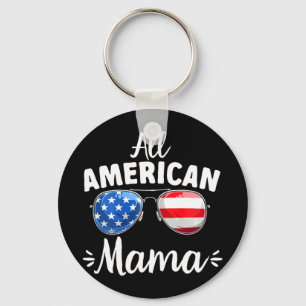Meisjes All American Mama 4 juli Sleutelhanger