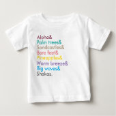 meisjes aloha sweatshirt (Voorkant)