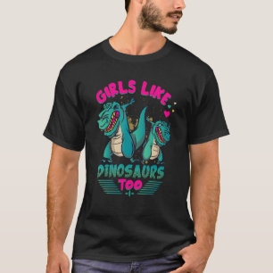 Meisjes als dinosaurussen en dinosaur meisje , Jur T-shirt