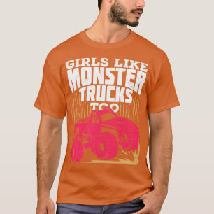 Meisjes als Monster Trucks ook T-shirt