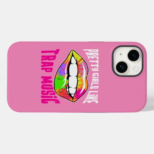  meisjes als Trap Muziek Case-Mate iPhone Case (Achterkant (horizontaal))