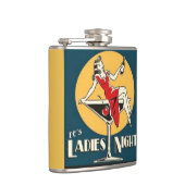 Meisjes avond uit, vrijgezellen, dan... heupfles (Rechts)