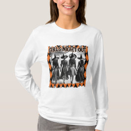 Meisjes avondje uit Halloween Heksen T-shirt