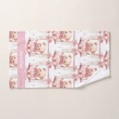Meisjes baby- en peuterbadhanddoekenset | Aangepas Bad Handdoek (Handdoek)