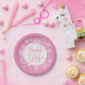 Meisjes Baby Het is koud buiten 7" papier Bord (Feest)