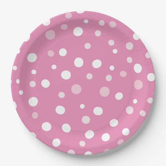 Meisjes Baby Het is koud buiten 9" papier Bord (Voorkant)