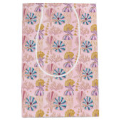 Meisjes Baby Roze onder het Zee Glittery Medium Cadeauzakje