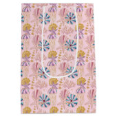 Meisjes Baby Roze onder het Zee Glittery Medium Cadeauzakje (Achterkant)