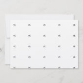  meisjes baby shower nodigt Kraft Pram Kaart (Achterkant)