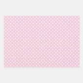 Meisjes Baby shower-overlooppapierset van 3 Inpakpapier Vel (Voorkant 2)