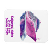 Meisjes Bachelorette Vrienden Custom Cabin Door Magneet (Horizontaal)