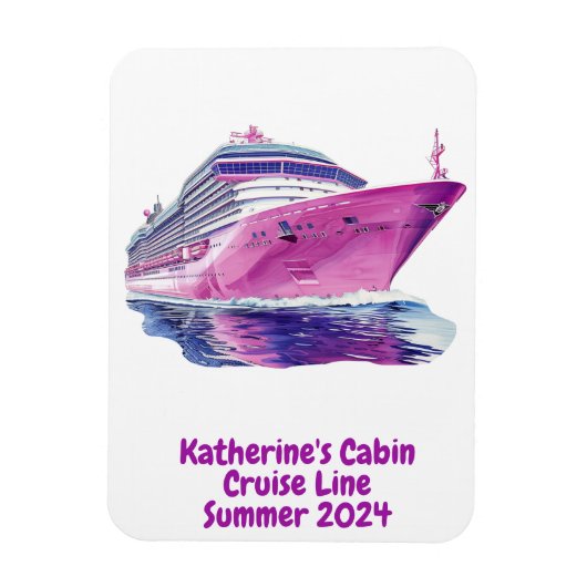 Meisjes Bachelorette Vrienden Custom Cabin Door Magneet (Verticaal)