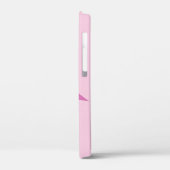 Meisjes ballerina donker haar genaamd roze Case-Mate iPhone case (Achterkant / Links)