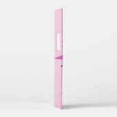 Meisjes ballerina donker haar genaamd roze Case-Mate iPhone case (Achterkant / Rechts)