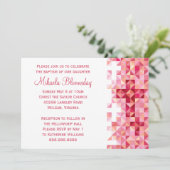 Meisjes baptisme Baby Dedicatie Eerste Heilige Com Kaart (Staand voorkant)