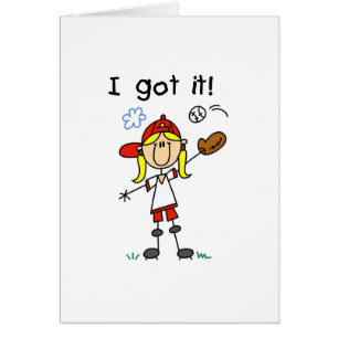 Meisjes Baseball die ik heb.