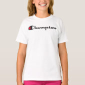 Meisjes' Basic Champion T-Shirt (Voorkant)