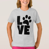 Meisjes' Basic T-Shirt (Voorkant)