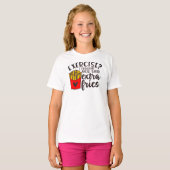 Meisjes' Basic T-Shirt (Voorkant volledig)