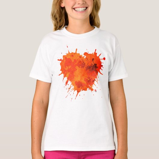 Meisjes' Basic T-Shirt (Voorkant)