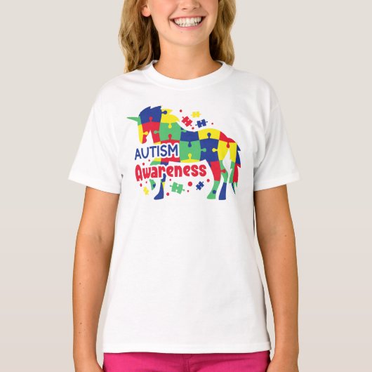 Meisjes' Basic T-Shirt (Voorkant)