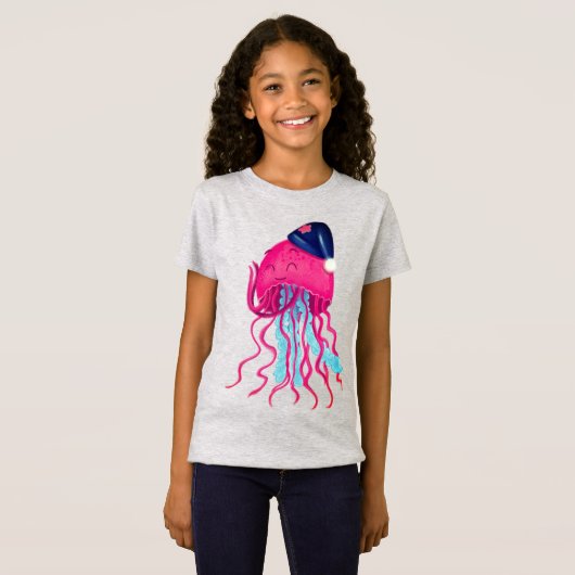 Meisjes' Basic T-Shirt (Voorkant volledig)