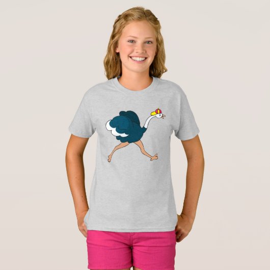 Meisjes' Basic T-Shirt (Voorkant volledig)
