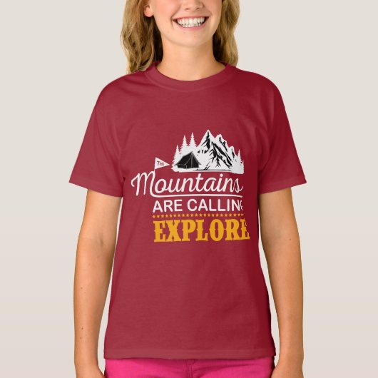 Meisjes' Basic T-Shirt (Voorkant)