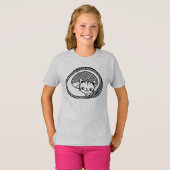 Meisjes' Basic T-Shirt (Voorkant volledig)