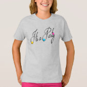 Meisjes' Basic T-Shirt (Voorkant)