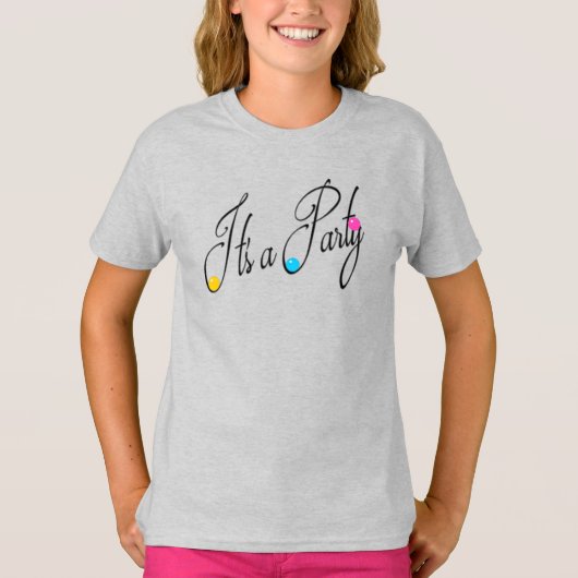 Meisjes' Basic T-Shirt (Voorkant)