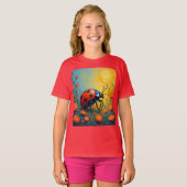 Meisjes Basic T-Shirt (Voorkant volledig)