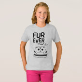 Meisjes' Basic T-Shirt (Voorkant volledig)