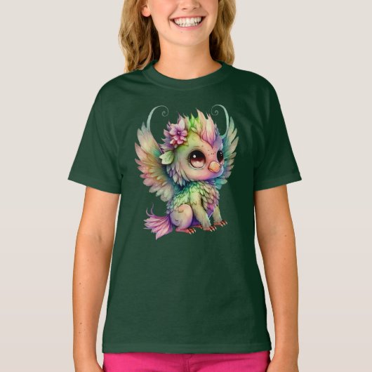 Meisjes' Basic T-Shirt (Voorkant)